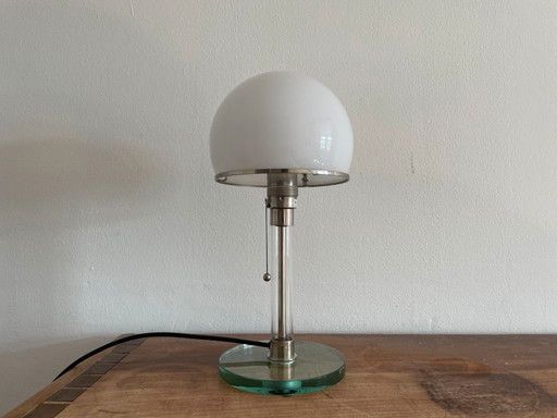 Original Tecnolumen Wagenfeld WG24 - Lampe de table Bauhaus intemporelle