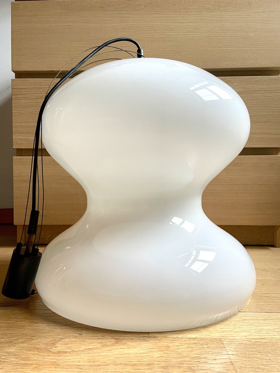 Image 1 of Lampada a sospensione XL Vintage Space Aga Opaline Design