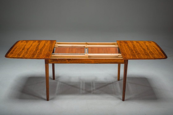 Image 1 of Tavolo da pranzo in palissandro di metà secolo moderno di Lübke, anni '60