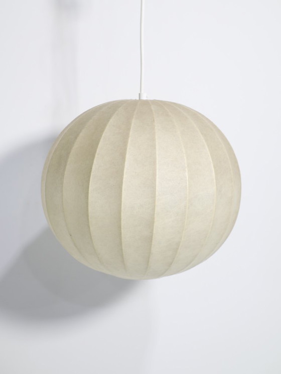 Image 1 of Cocoon pendant lamp Achille Castiglioni Italy 1960s