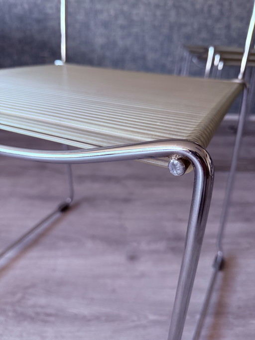 4x Spaghettistoelen van Giandomenico Belotti voor Alias, ca.80s