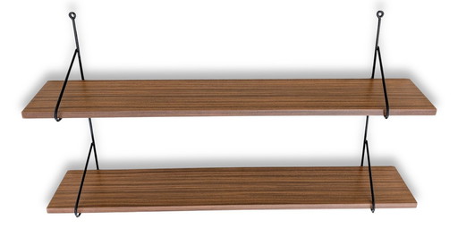 Originele wandplank uit het midden van de vorige eeuw, vergelijkbaar met de vintage plank van String.