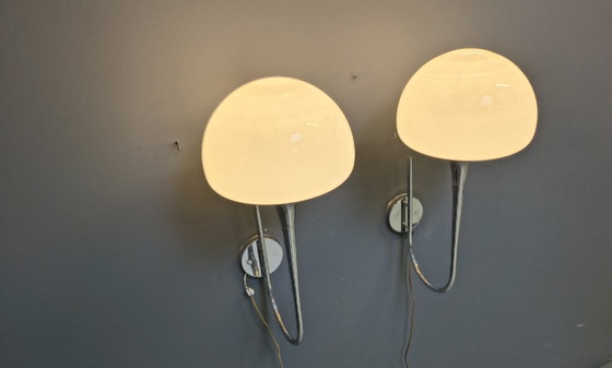 Image 1 of Italienische Mid-Century-Wandlampen von Goffredo Reggiani für Reggiani – 2er-Set