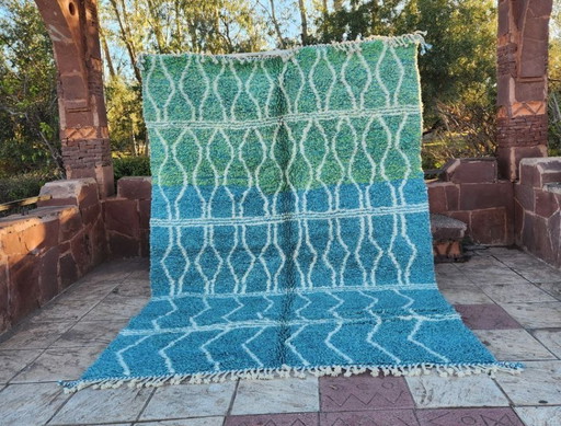 Berberteppich Beni Ouarain 300x200, handgeknüpft