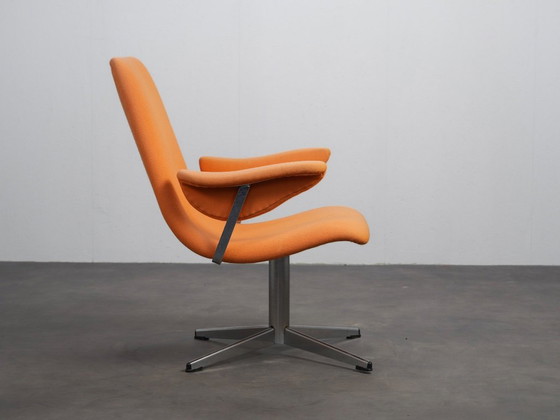 Fauteuil pivotant Space Age de Goldsiegel, Allemagne, années 1960 – Wool (photo 3 of 9)