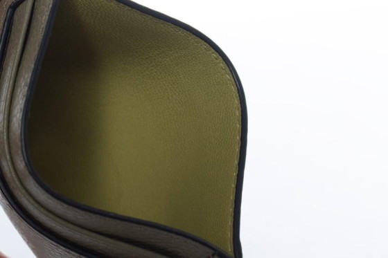 Image 1 of Mulberry, green leather card holder