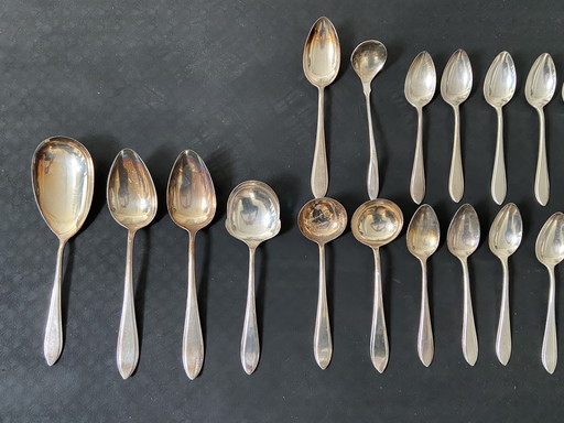 Gero 90 Silver Plated Spoons and Forks