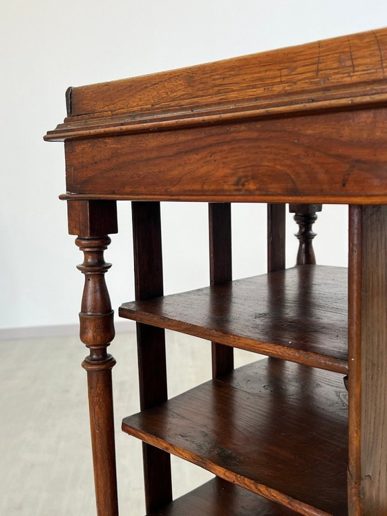 Image 1 of Houten étagère, 19e eeuw