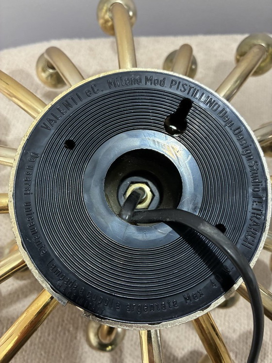 Lampada Pistillino di Studio Tetrarch per Valenti Luce, anni '70, Lampade da tavolo, Metallo, Plastica (foto 6 di 6)