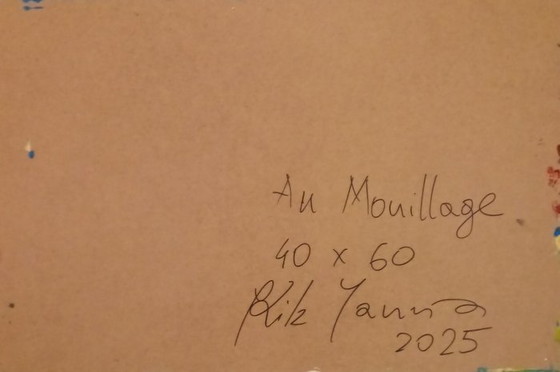 Image 1 of Gemälde von Janusz Kik - Au Mouillage