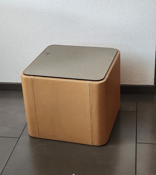 De Sede 66 – salontafels, Glass, Leather