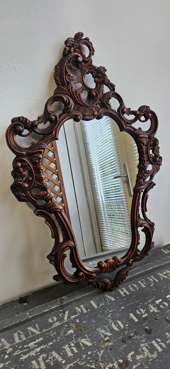 Image 1 of Espejo de pared de estilo barroco/rococó