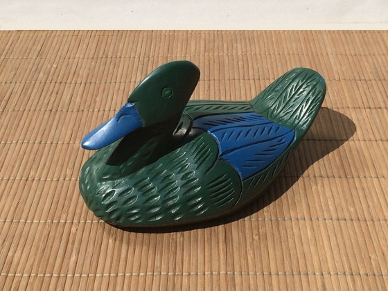 Image 1 of Artisanat d'Haïti : Canard en bois * Déco * Artisanat