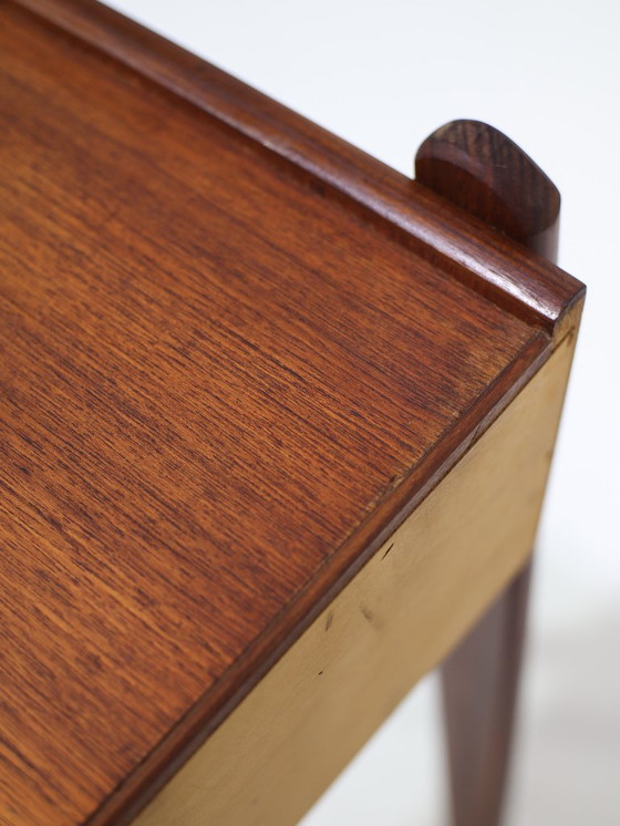 Image 1 of Coiffeuse, meuble d'entrée et commode en teck d'Arne Vodder, années 1960