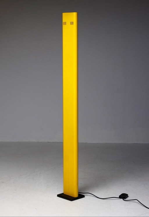 Bright Yellow floor lamp
