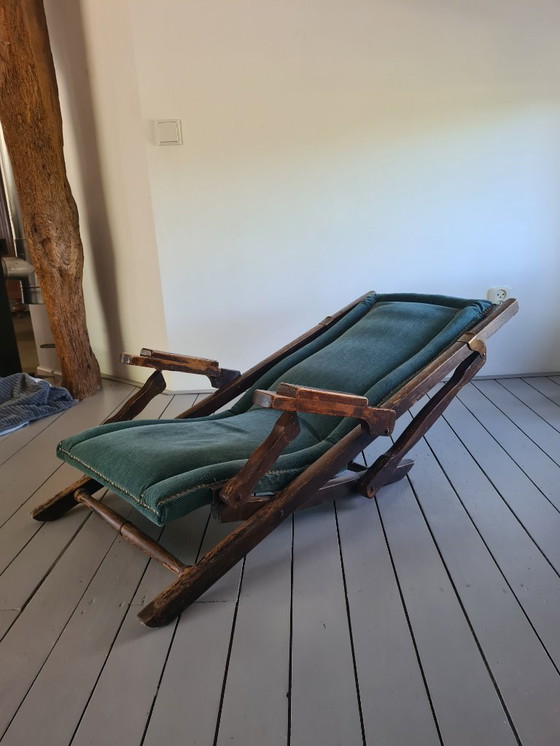 Image 1 of Silla antigua de sentado a reclinado