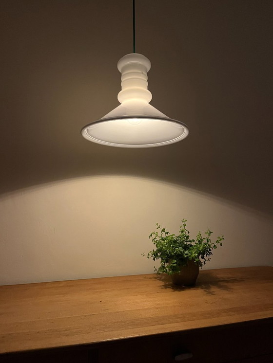 Image 1 of Pendente vintage Holmegaard Apothecary - Sidse Werner - Lampada di design danese