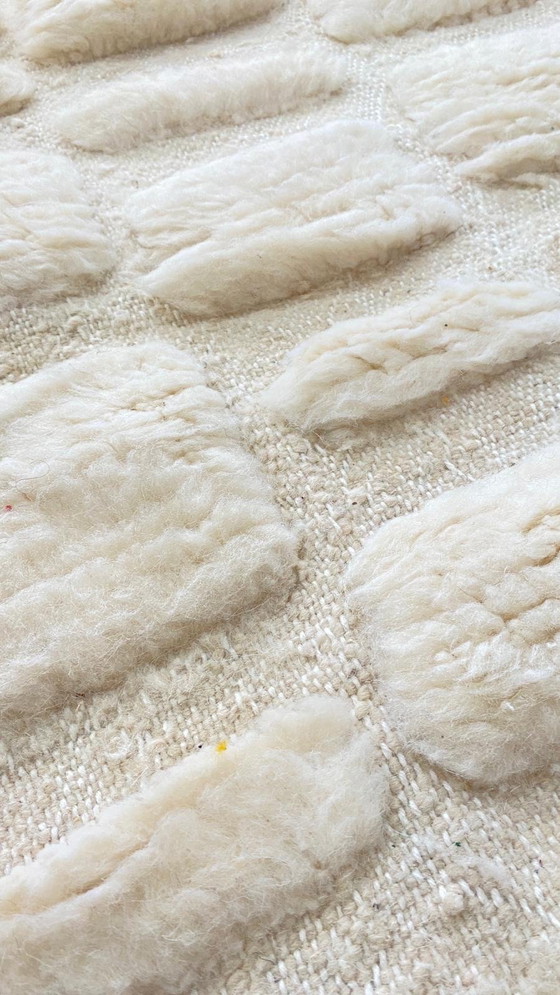 Image 1 of Luxe Handgemaakt Berber Tapijt – Authentieke Atlas Wol – 300 x 70 cm