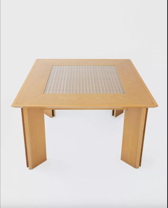 Image 1 of Table de salle à manger carrée par Gigi Sabadin pour Stilwood, c1960-1969