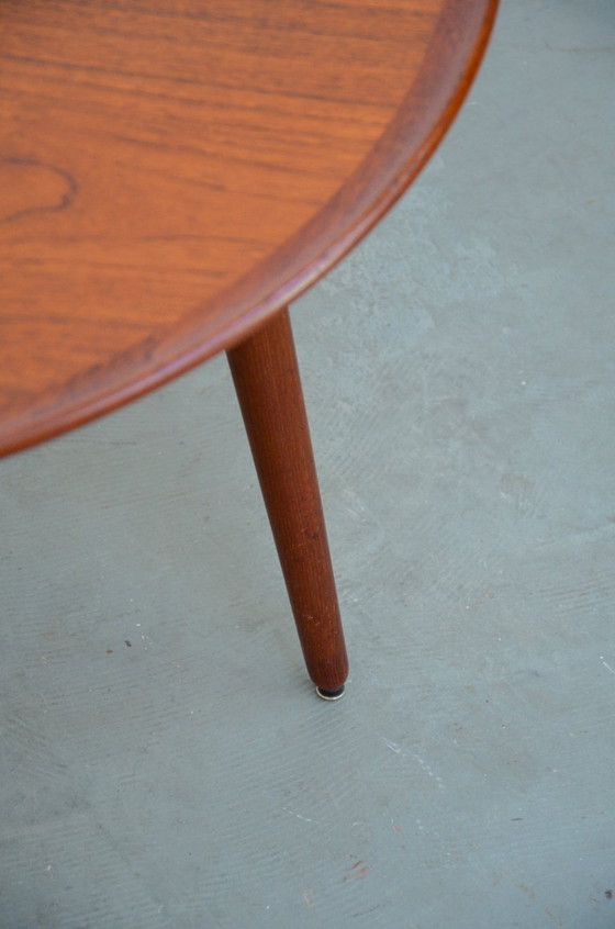 Image 1 of Vintage Deense salontafel, teak, mid-century modern, bijzettafel