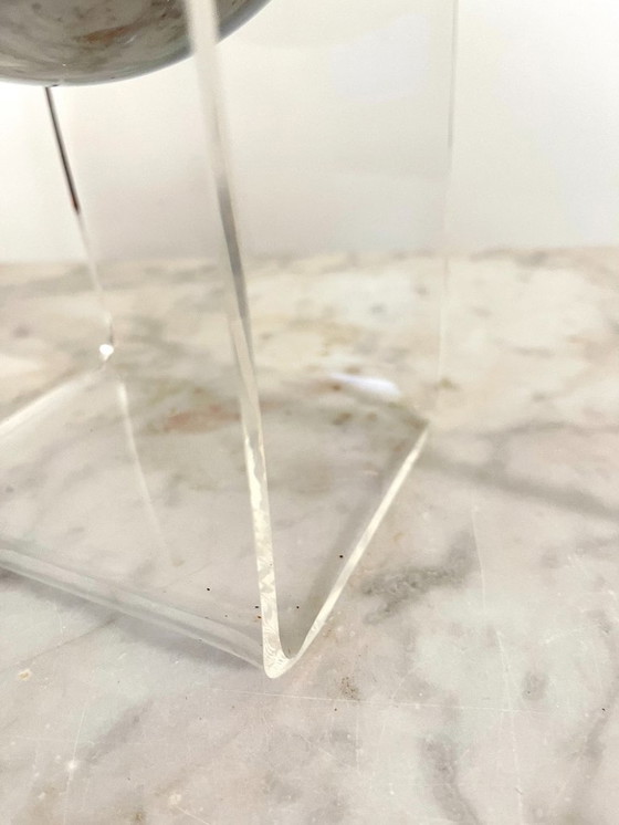 Image 1 of Lampada da tavolo vintage in acrilico Space Age di Gino Sarfatti per Arteluce, Italia, anni '60/'70