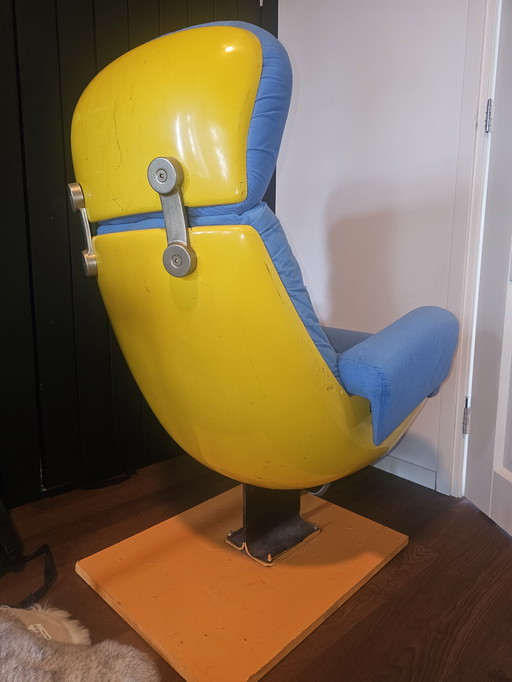 Poltrona da cinema originale degli anni '70 proveniente da Parigi