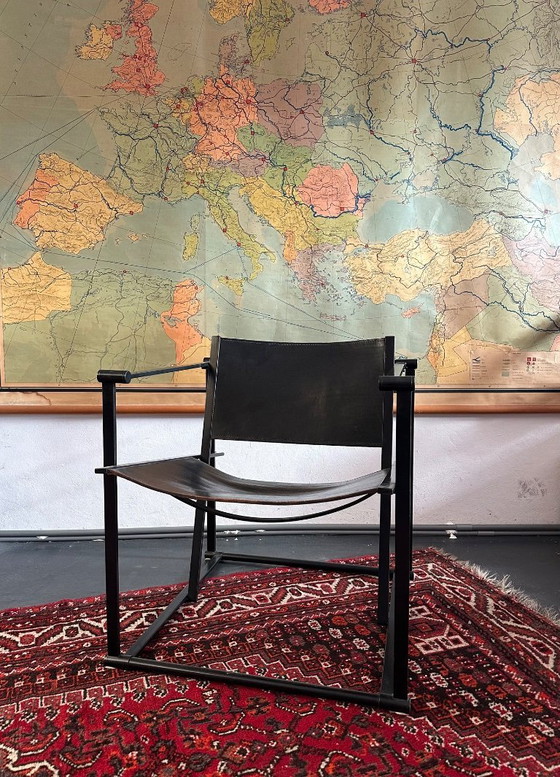 Sillón Pastoe Radboud van Beeckum – Sillones, Leather, Metal (photo 2 of 6)