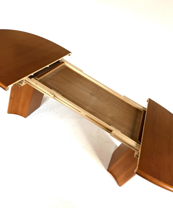 Image 1 of Vintage Danish extendable dining table '70