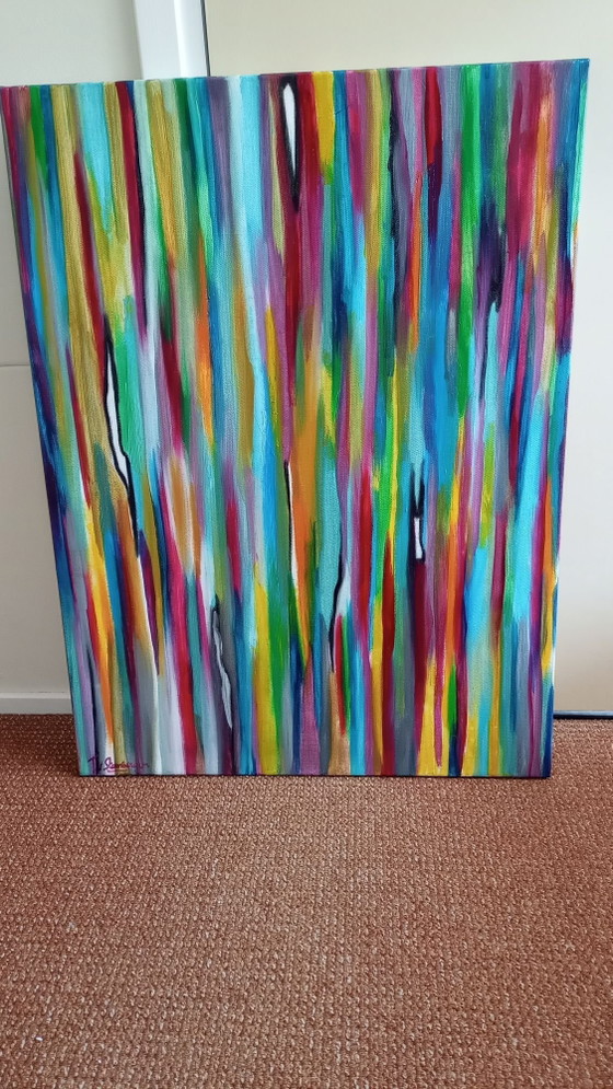 "My Passion" nuevo abstracto – T. van Steenbergen, Arte, Lienzo (photo 6 of 8)