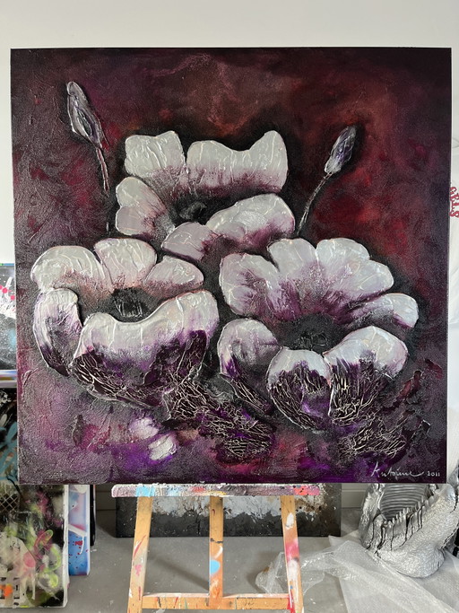 Antonine 120x120 2011 – kunst, Canvas, Other