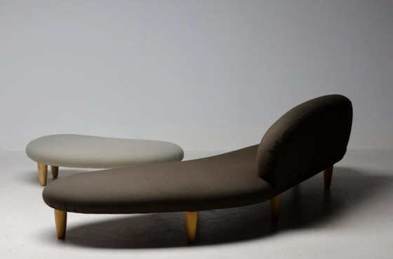 Vitra Isamu Noguchi Freeform Sofa & Ottoman – gepolstert mit Kvadrat Vidar 4 – 3-5 Sitzer Sofas, Wool (photo 7 of 13)