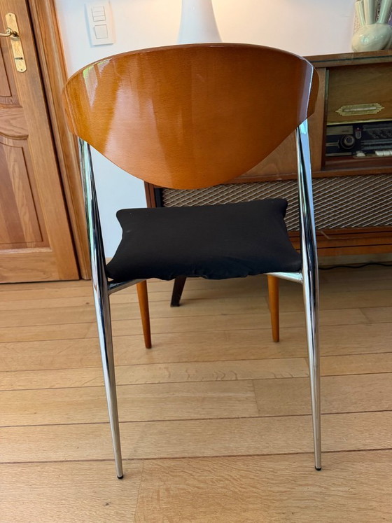 Image 1 of set van 6 Paco Capdell stoelen (Ava-model van Carlos Tíscar)