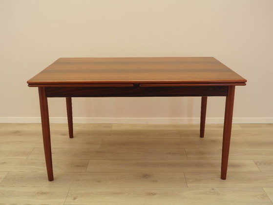 Image 1 of Tafel van palissanderhout, Deens design, jaren 70, gemaakt in Denemarken.