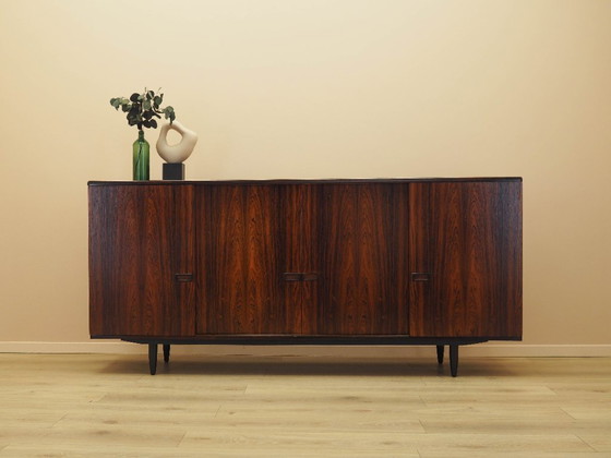 Image 1 of Buffet en palissandre, design danois, années 1970, fabrication : Danemark