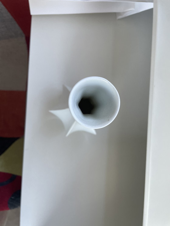 Image 1 of Vaso/vaso per fiori in porcellana bianca vintage GEROLD BAVARIA degli anni '70.