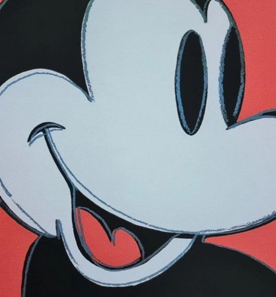 Image 1 of After Andy Warhol, Mickey Mouse, 1980s, Lithograph