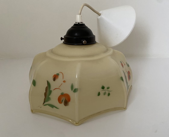 Image 1 of Lampada a sospensione Art Déco vintage - Francia.