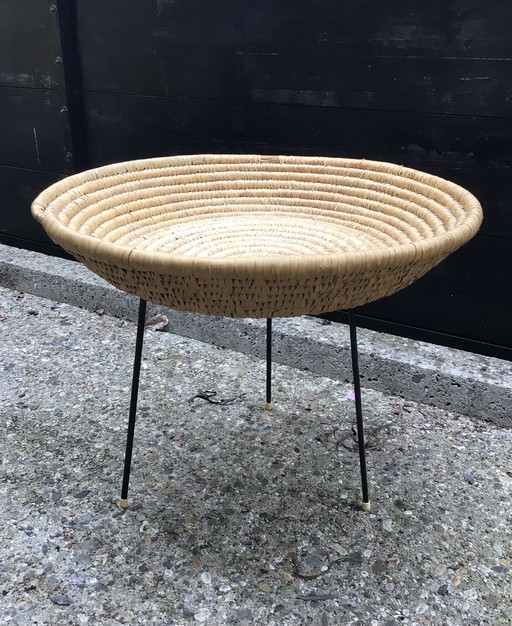 Artimeta, 1950s Storage Basket, Reading Basket