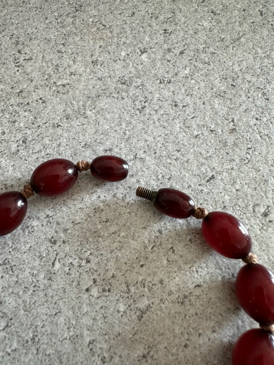 Collana girocollo in bachelite cherry – Altre borse, Plastica (photo 2 of 5)