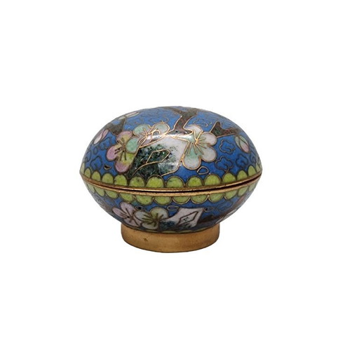 pilulier chinois cloisonné