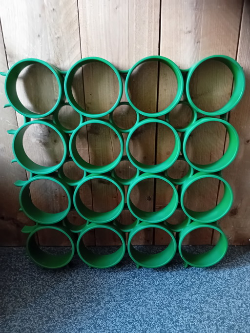 Wall Panel Wall Decoration Space Age Green Years 70s