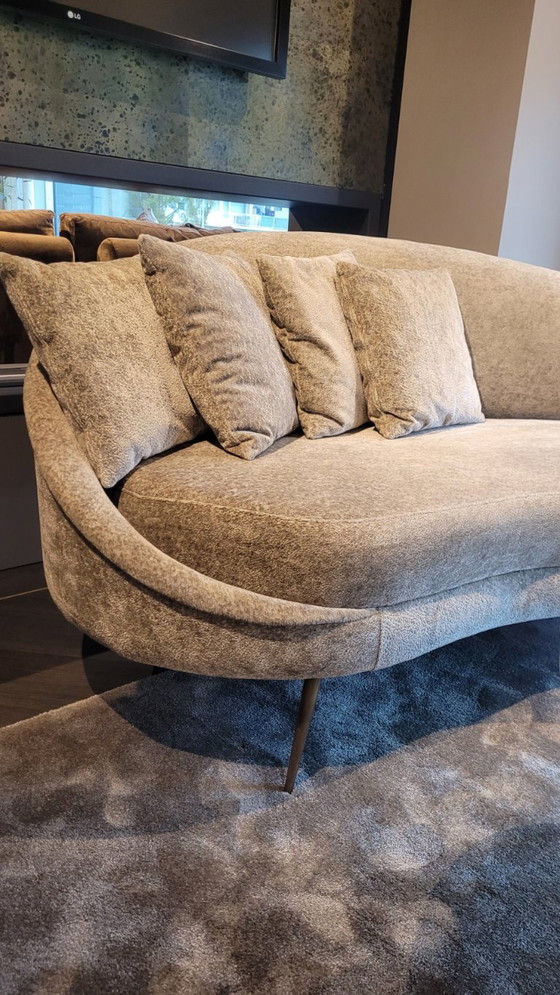 Chaise longue aus beigem Stoff, Baan Meubelen, Modern (Foto 4 von 7)
