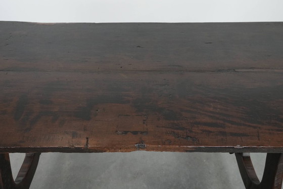 Image 1 of Mesa auxiliar/mesa de comedor española antigua de principios del siglo XVIII