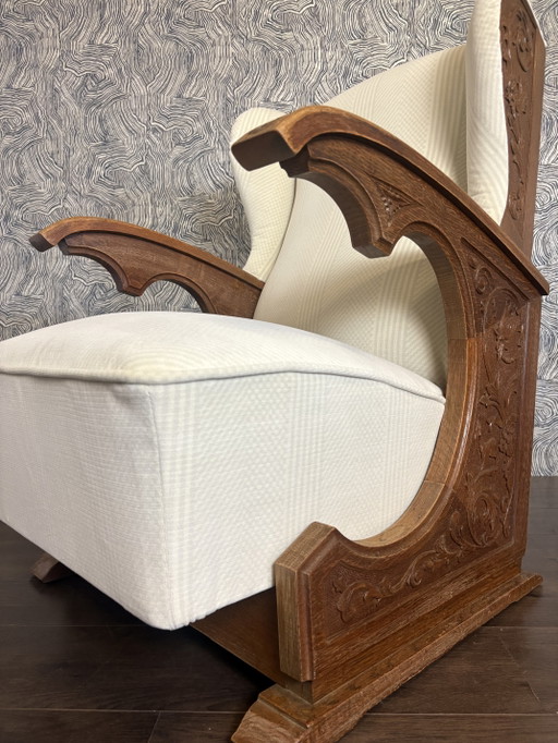 Fauteuil Classique, Fauteuil à Oreilles Vintage