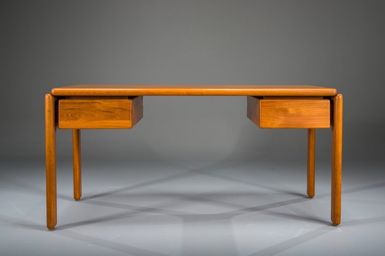Image 1 of Vintage Danish Cabinetmaker Desk in Teak, 1950s