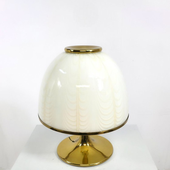 Image 1 of XL-Pilzlampe, 1960er/70er Jahre, Mazzega Murano, F. Fabbian