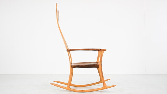 Image 1 of Donald Gordon, Rocking Chair in Kauri and Oak – New Zealand Studio Craft, 2004