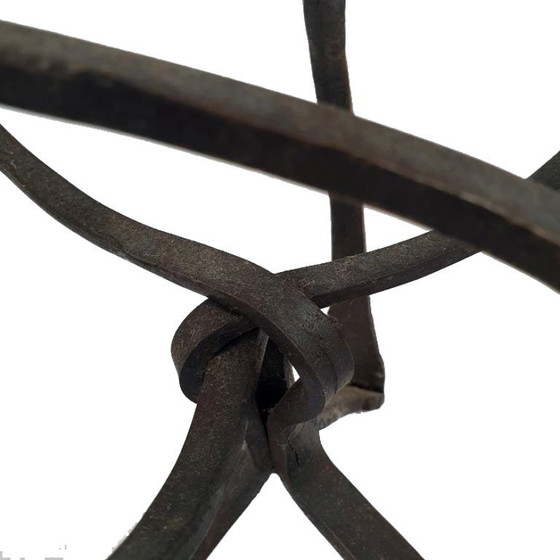 Image 1 of Grand Chandelier Vintage • Fer Forgé • 1900