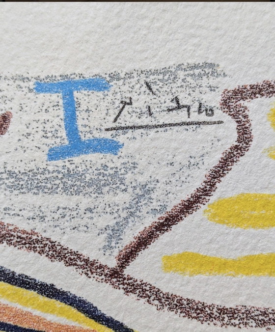 Image 1 of Pablo Picasso Figura cubista con sombrero