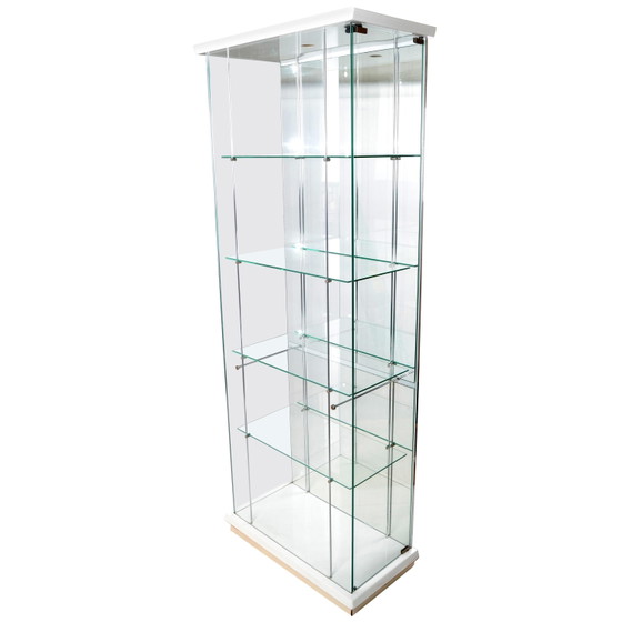 Aldo Tura Vetrina Razionalista in Pergamena mod. 2100, di Tura Milano 1970 – Vetrine, Glass (photo 3 of 27)